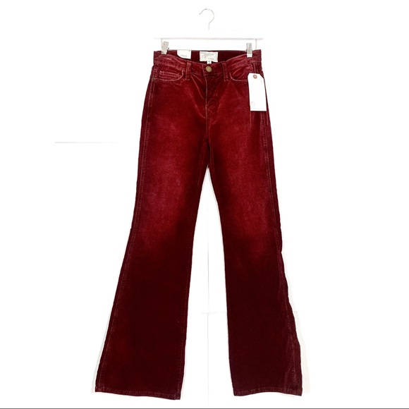 NWT $228 Current/Elliott The Girl Crush Flare Pant - Picture 5 of 8